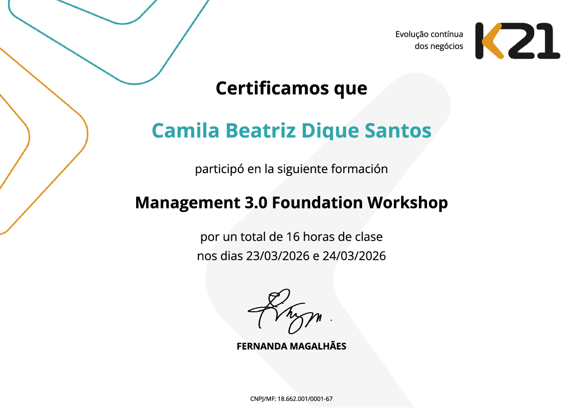 Certificado K21